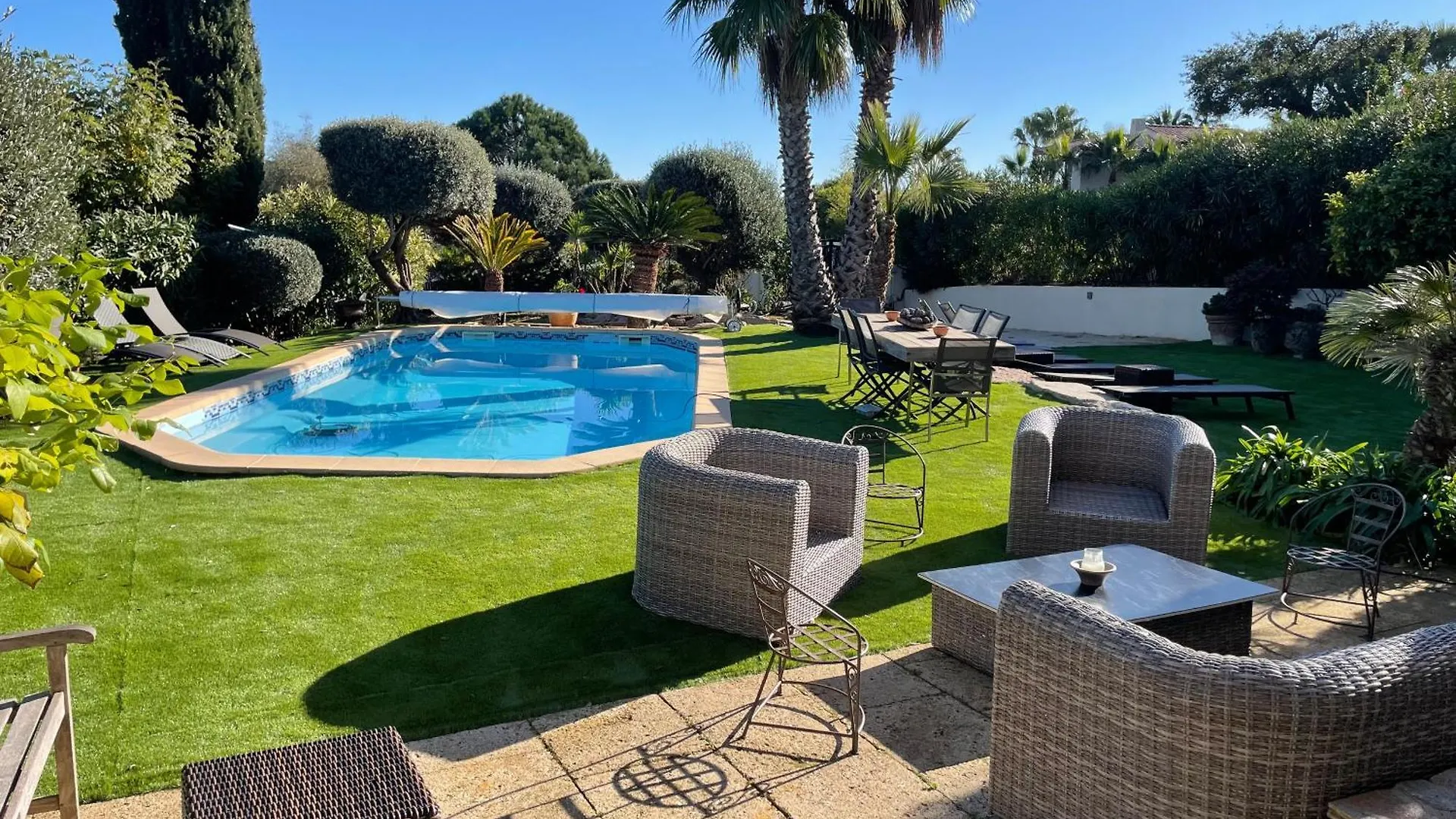 Tres Belle Maison Piscine Chauffe 210M2 Climatise Sainte-Maxime Holiday home